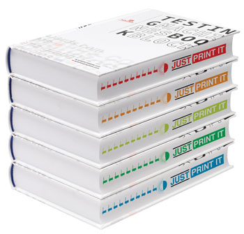 SOLEMA - JUMPI Impression sur tranche de livres